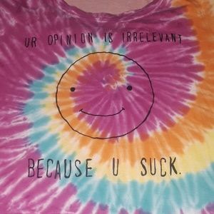 Tie Dye Graphic Shirt